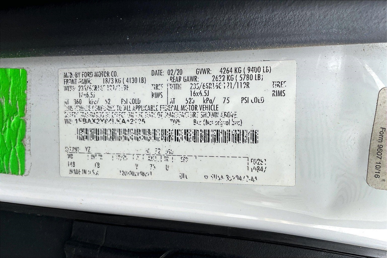 2020 Ford Transit-350 XLT