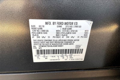 2018 Ford Explorer XLT