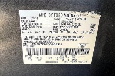 2015 Ford Explorer Limited