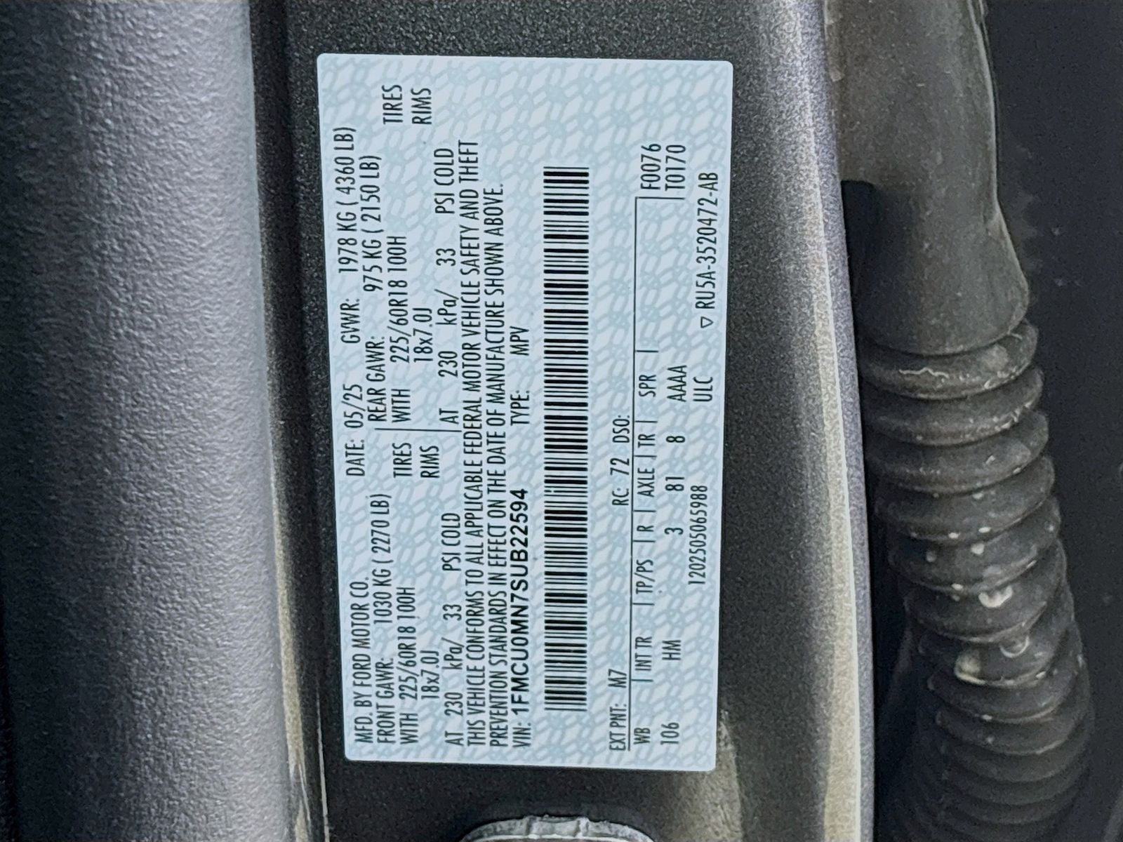 2025 Ford Escape ST-Line