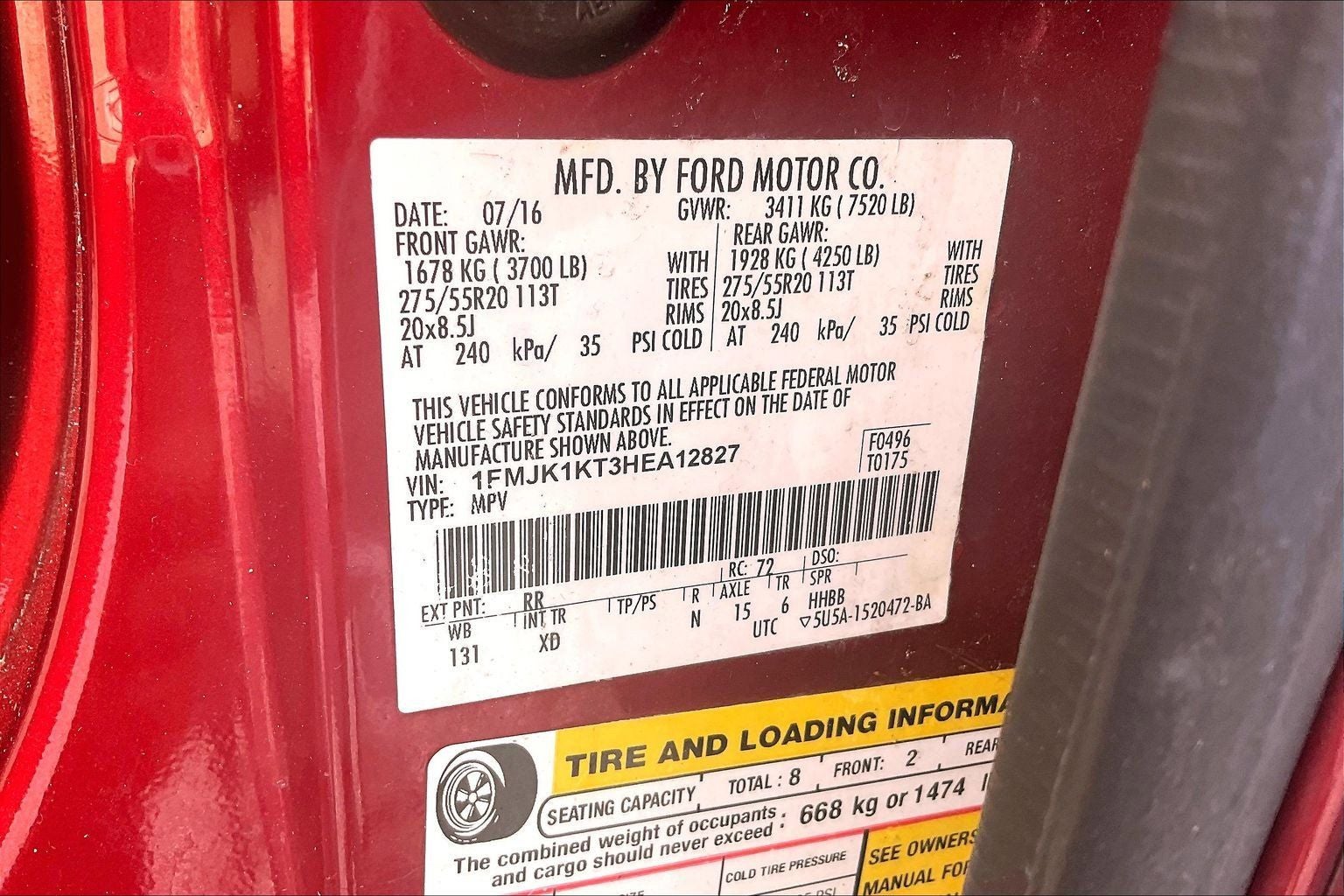 2017 Ford Expedition EL Limited