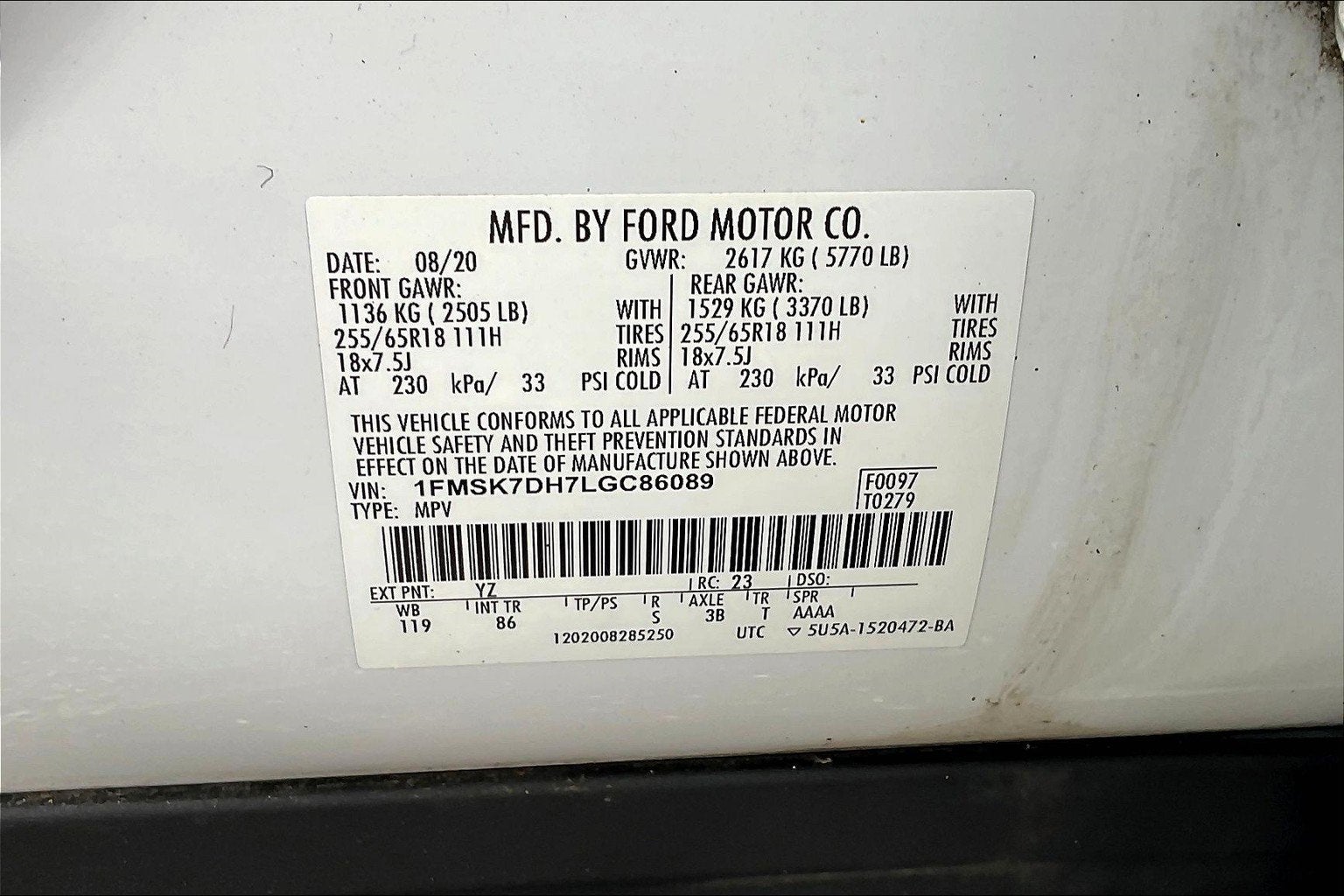 2020 Ford Explorer XLT