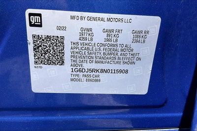 2022 Cadillac CT4 Luxury