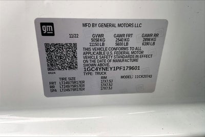 2023 Chevrolet Silverado 2500HD LT