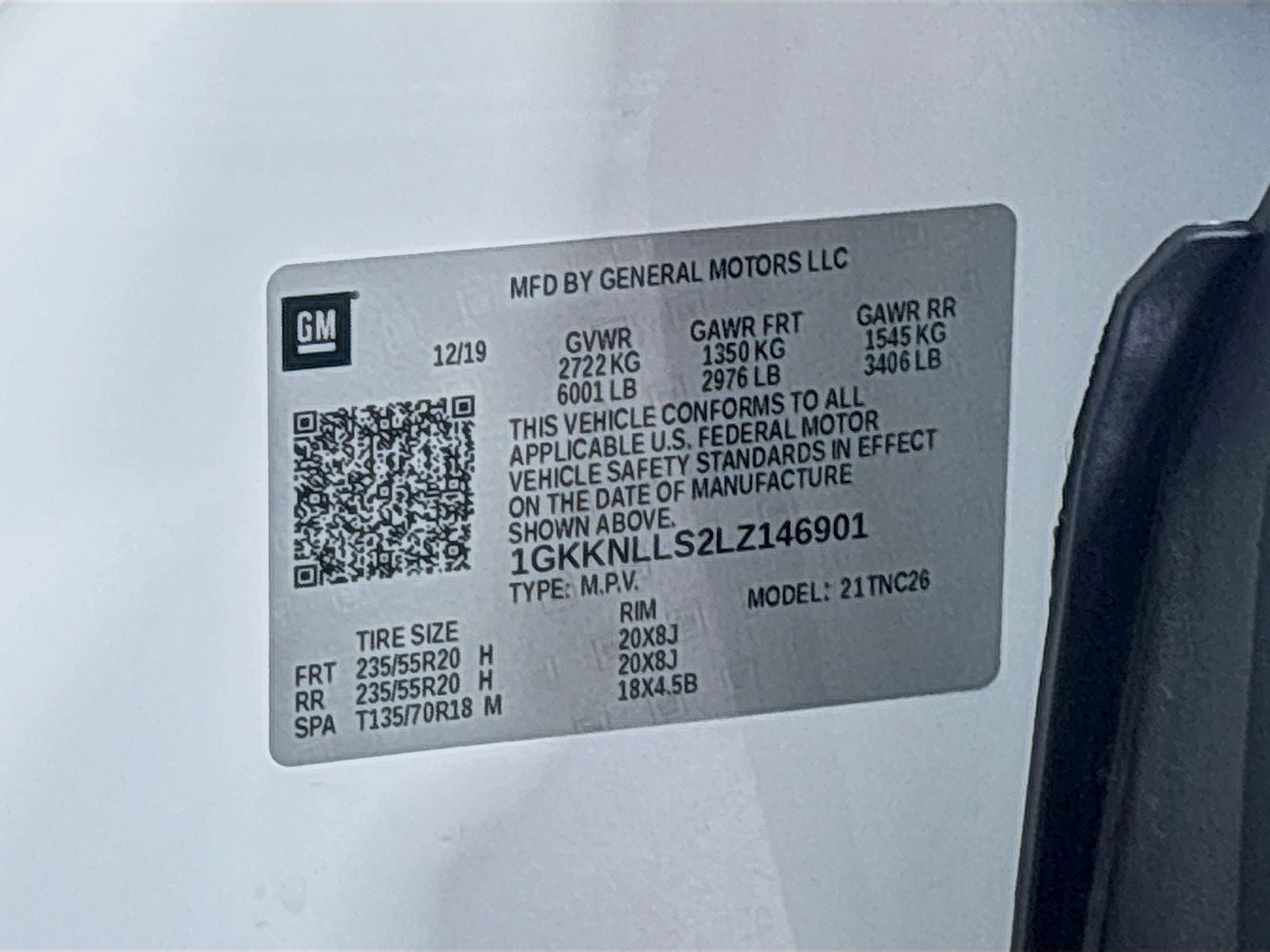 2020 GMC Acadia AT4