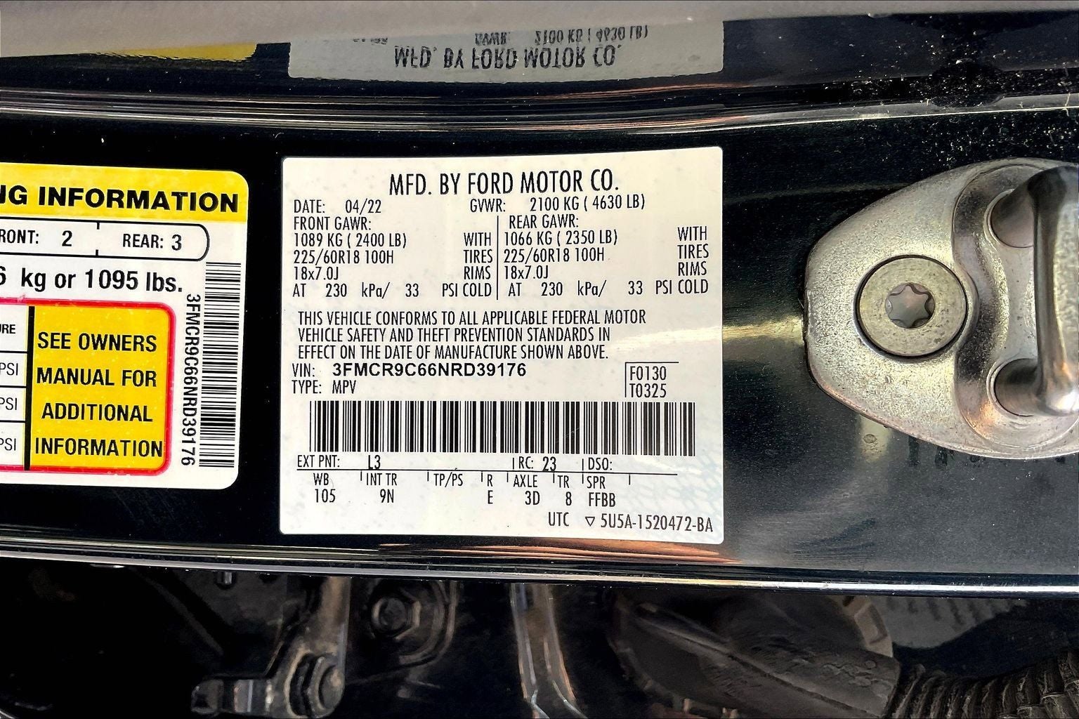 2022 Ford Bronco Sport Outer Banks