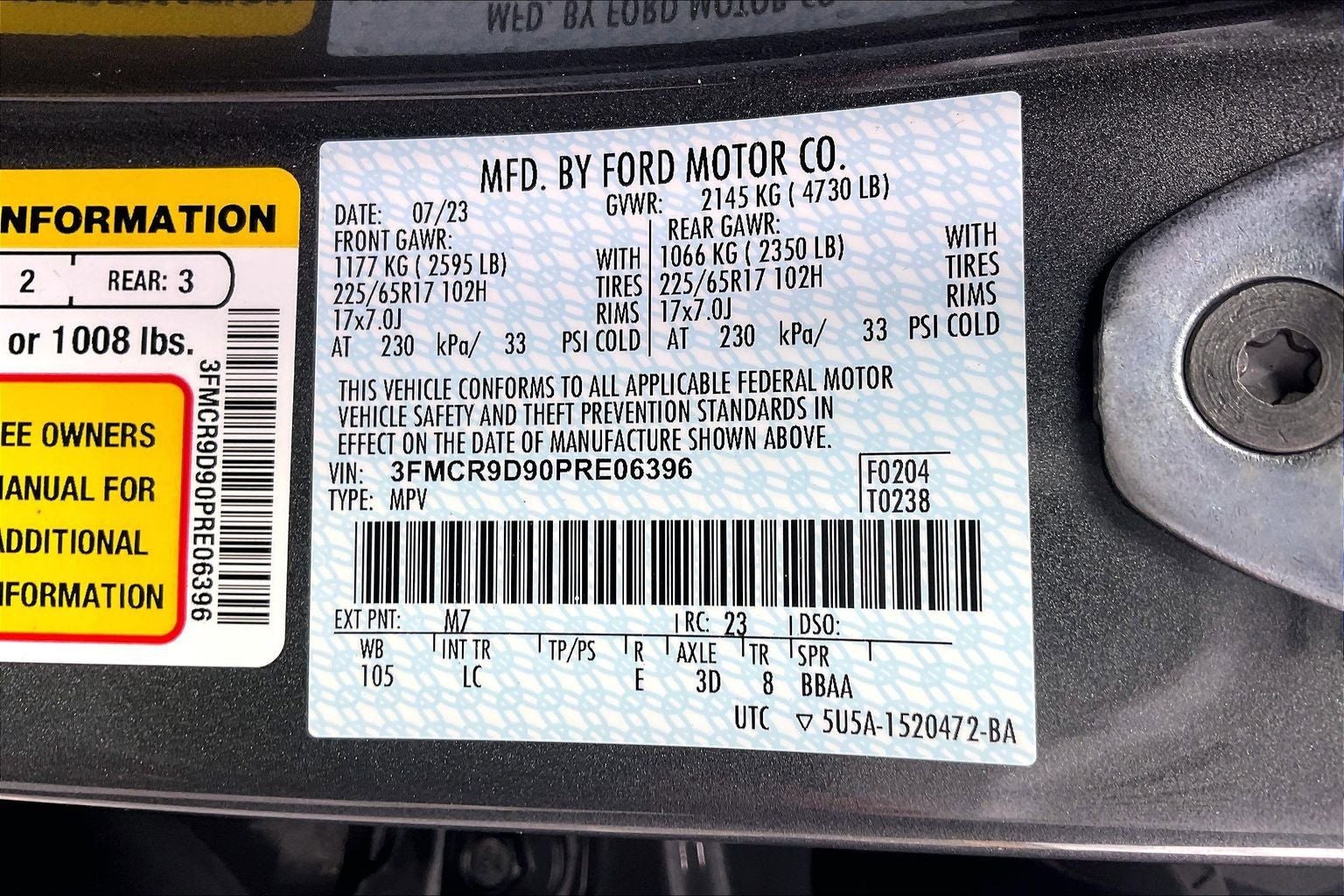 2023 Ford Bronco Sport Badlands