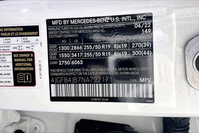 2022 Mercedes-Benz GLE GLE 350