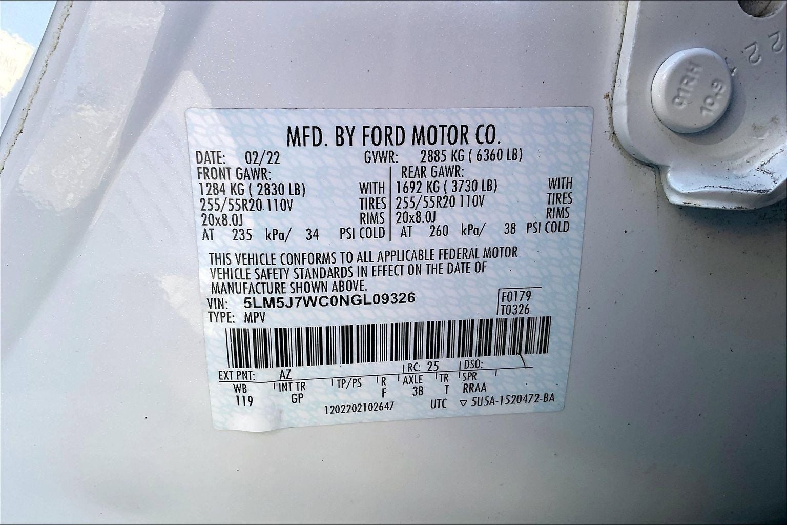 2022 Lincoln Aviator Reserve