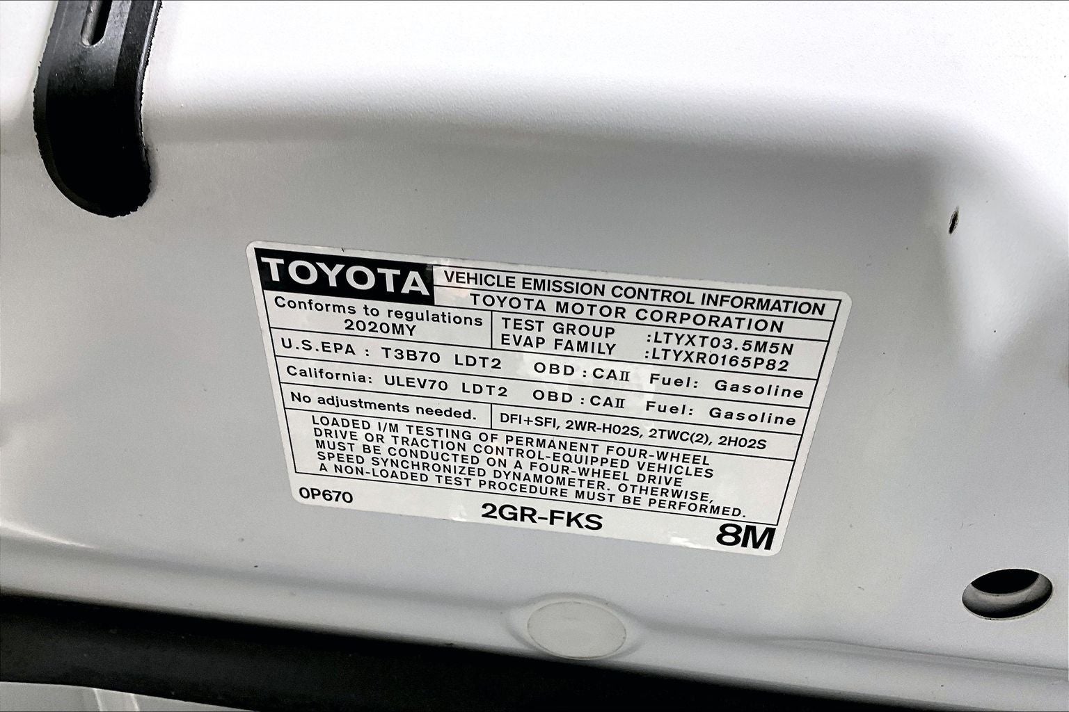 2020 Toyota Tacoma TRD Sport V6