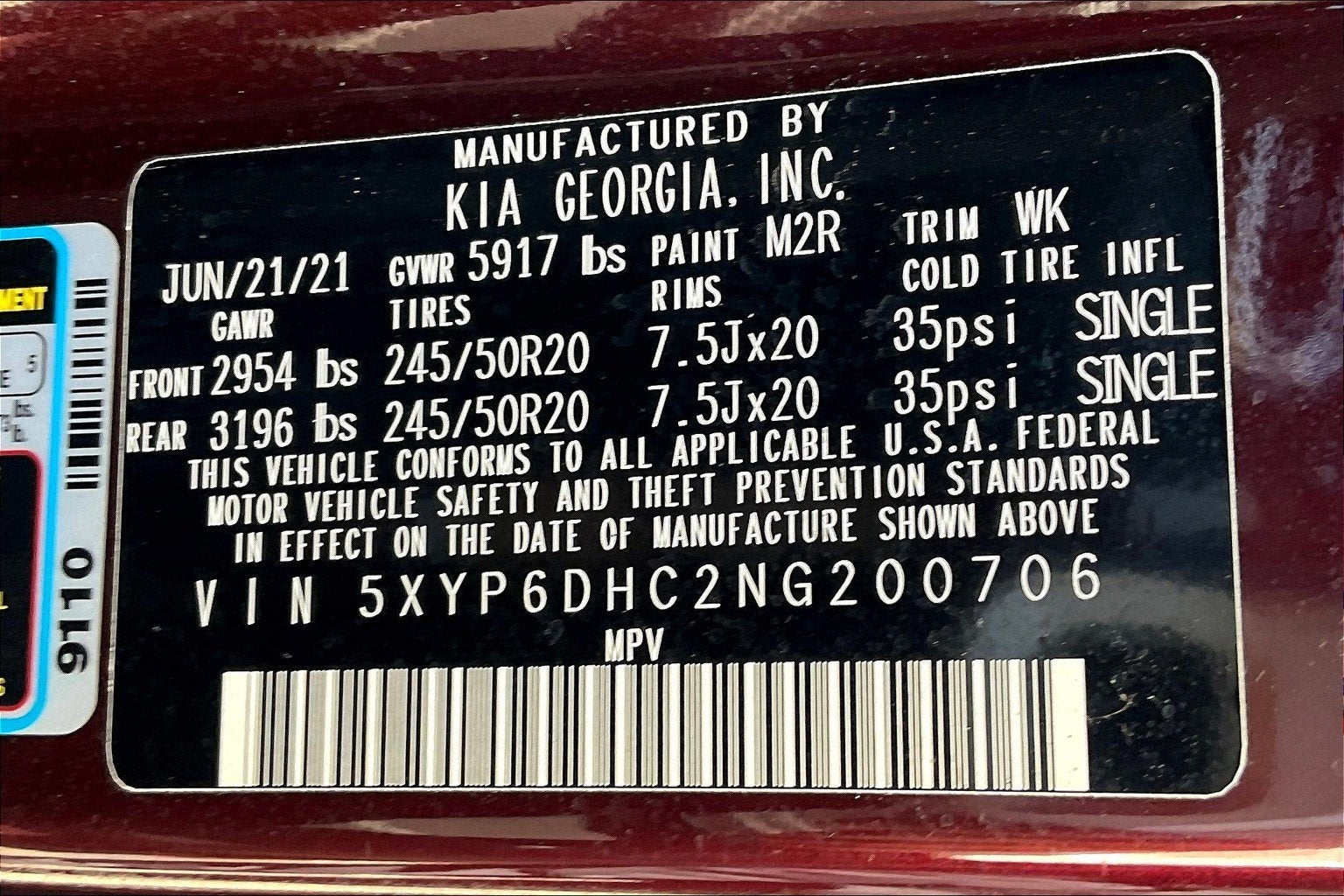 2022 Kia Telluride S