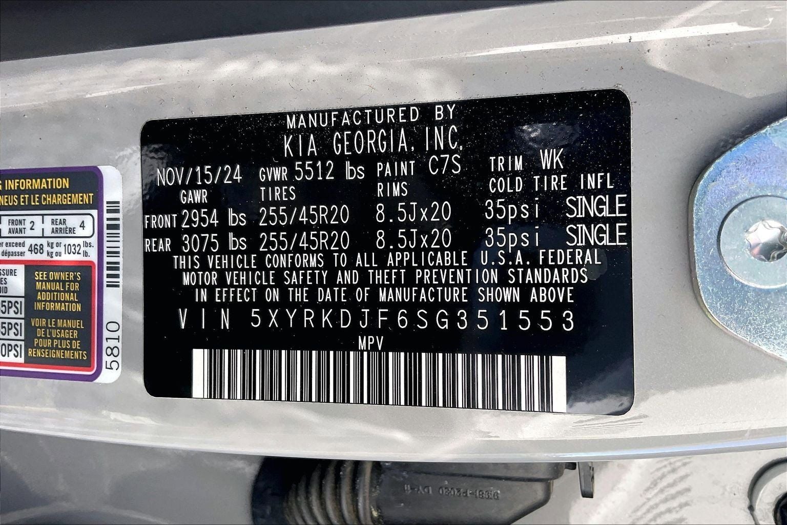 2025 Kia Sorento X-Line SX