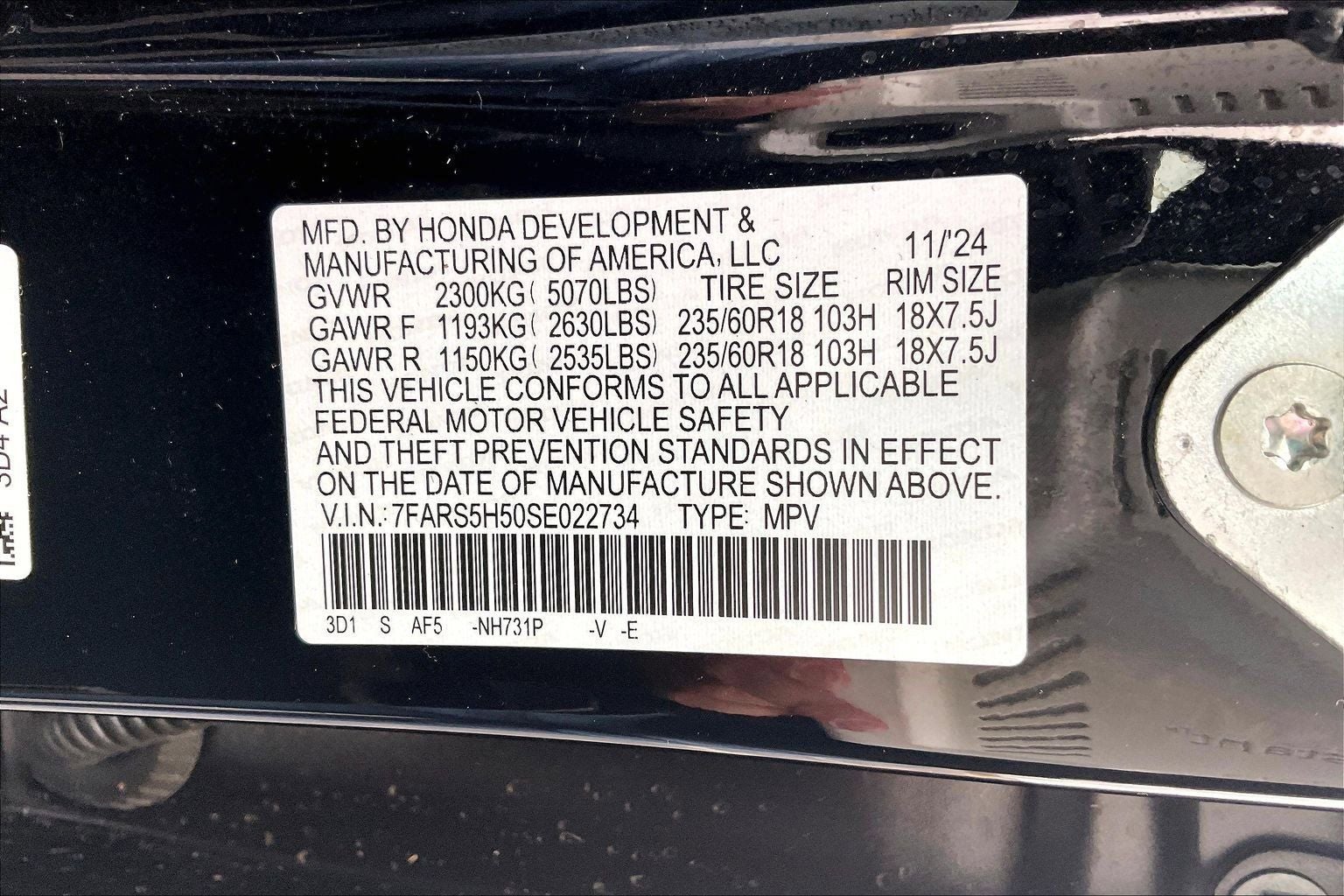 2025 Honda CR-V Hybrid Sport