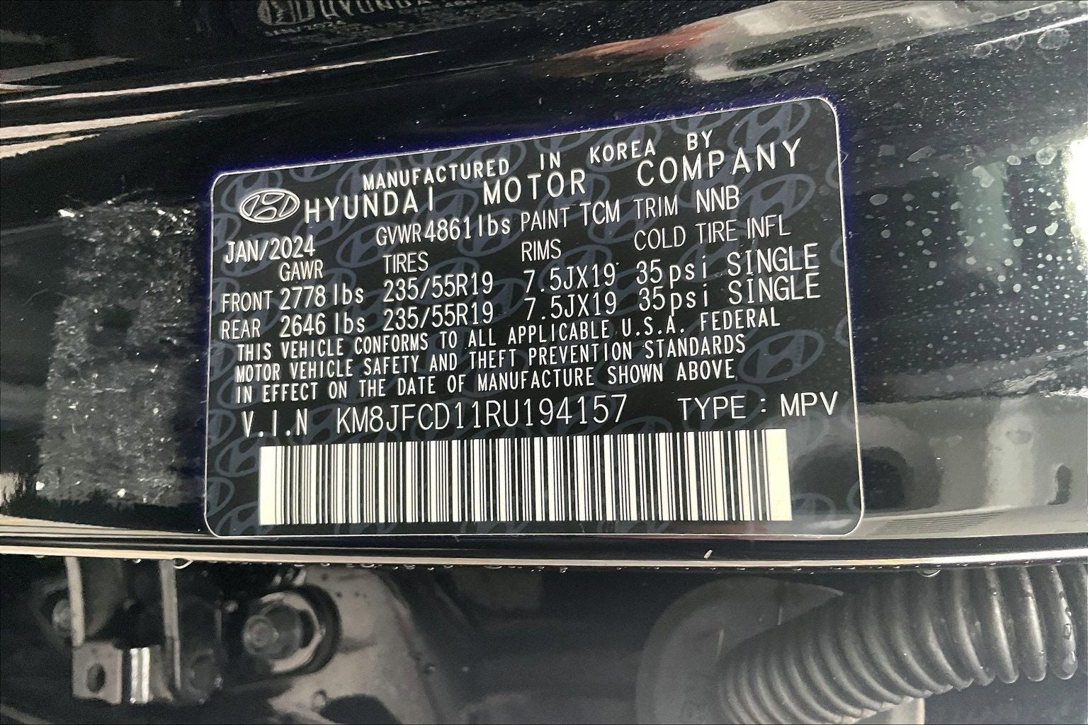 2024 Hyundai Tucson Hybrid N Line