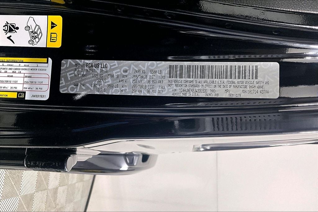 2018 Jeep Wrangler Unlimited Sahara