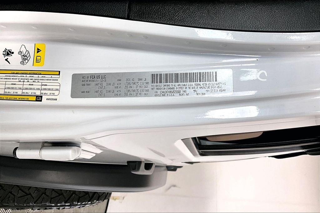 2019 Jeep Wrangler Unlimited Rubicon