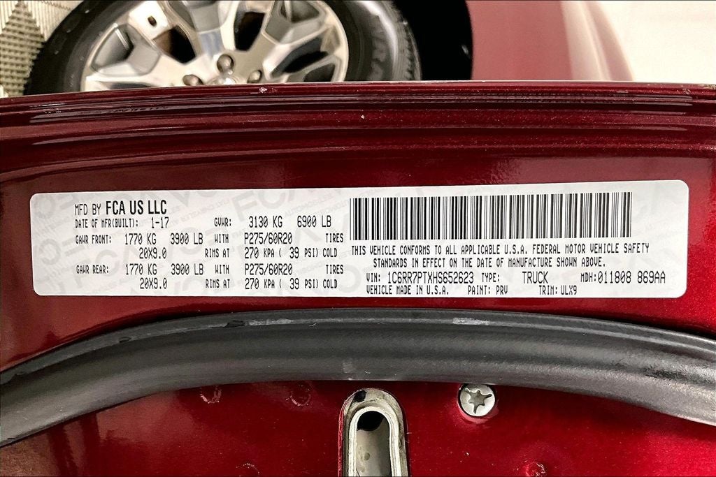 2017 RAM 1500 Limited