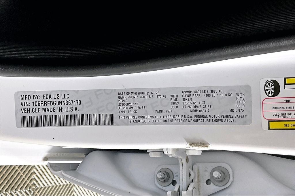 2022 RAM 1500 Big Horn/Lone Star