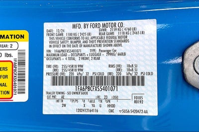 2025 Ford Mustang GT