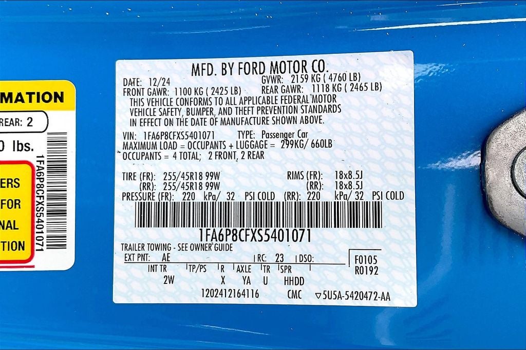 2025 Ford Mustang GT