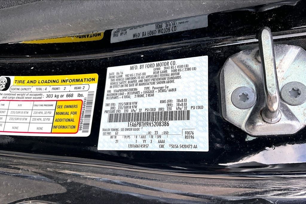 2017 Ford Mustang EcoBoost