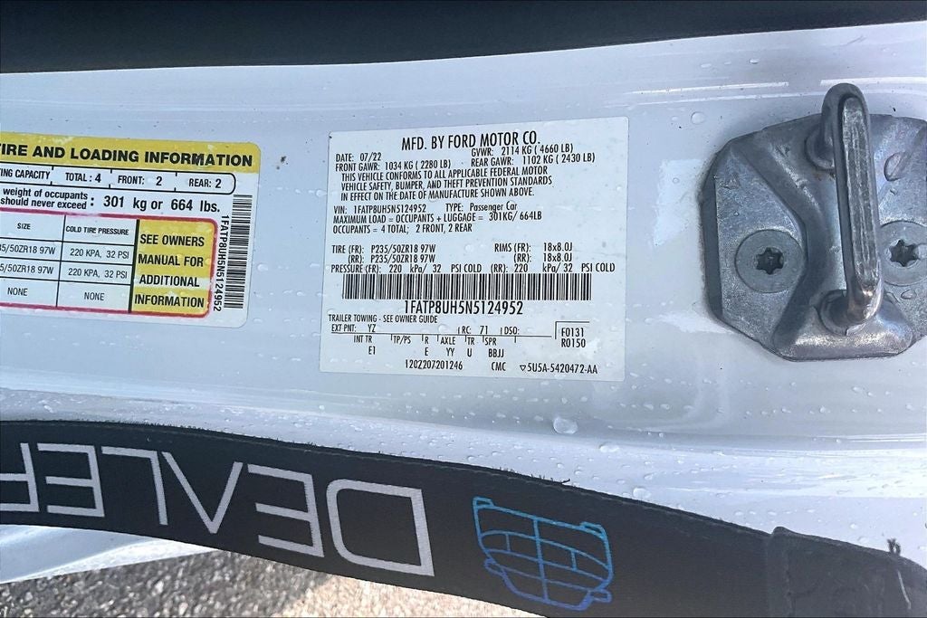 2022 Ford Mustang EcoBoost Premium