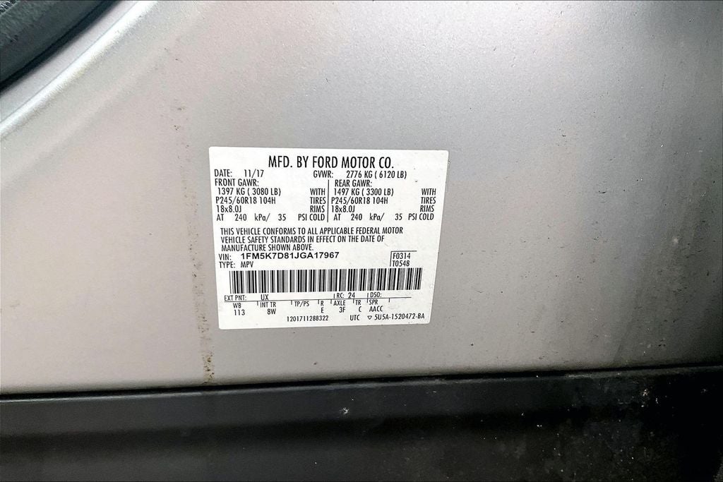 2018 Ford Explorer XLT