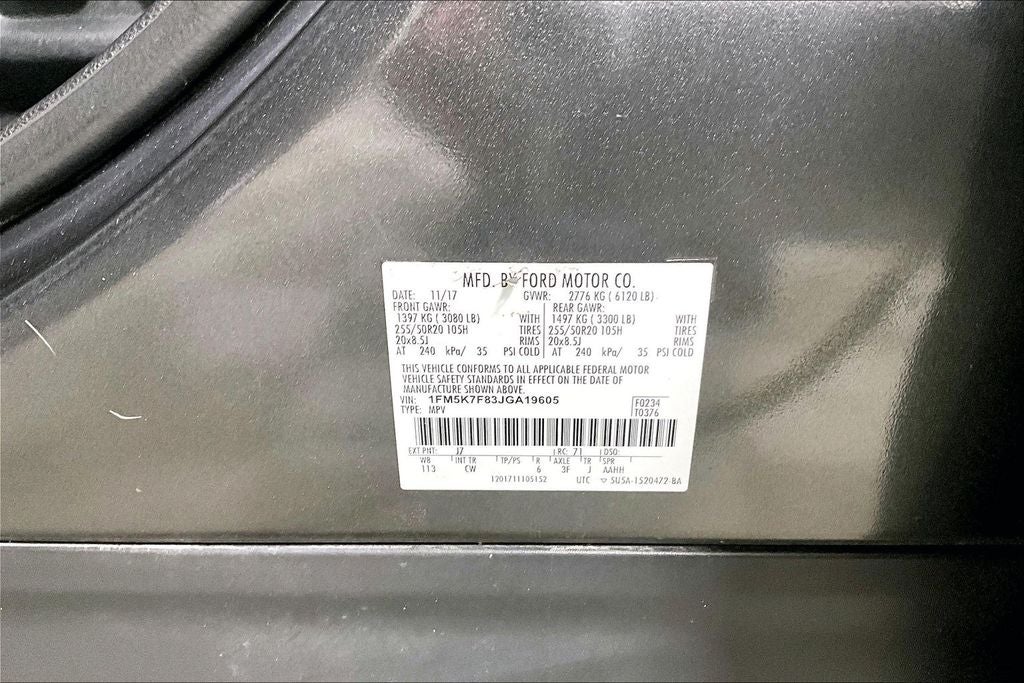 2018 Ford Explorer Limited