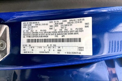 2018 Ford Escape SEL