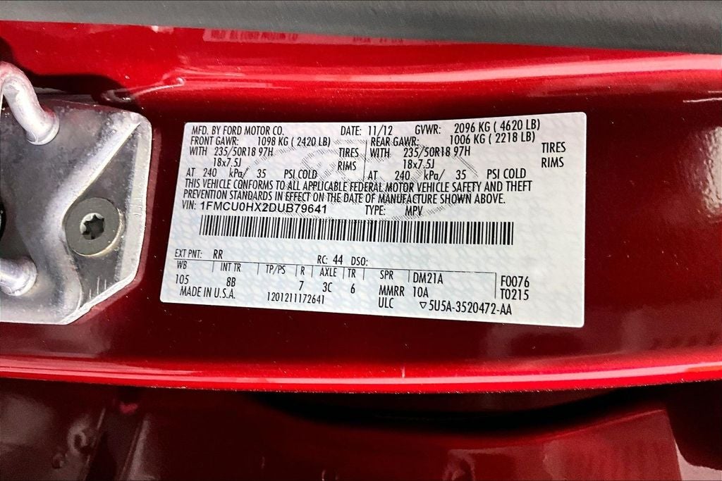 2013 Ford Escape SEL
