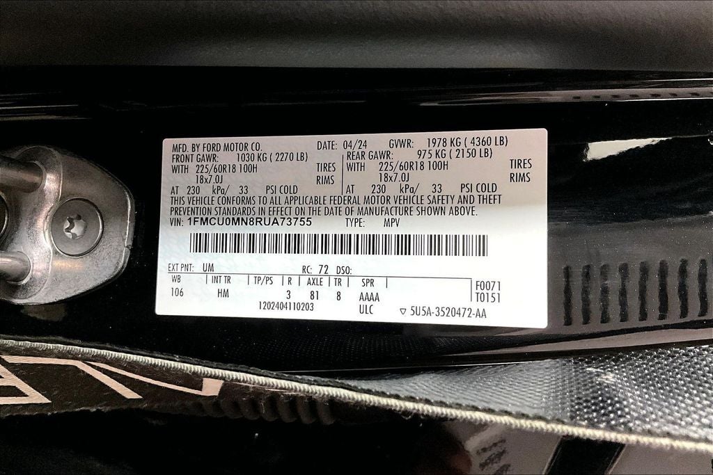 2024 Ford Escape ST-Line