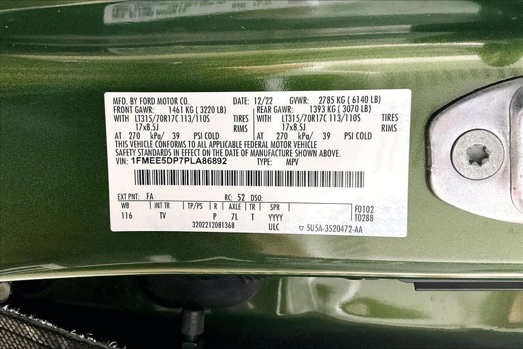 2023 Ford Bronco Wildtrak