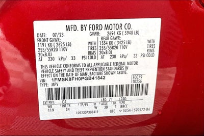 2023 Ford Explorer Limited