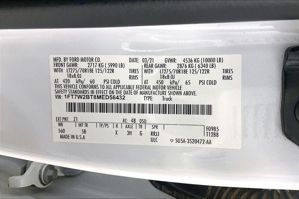 2021 Ford F-250SD Lariat