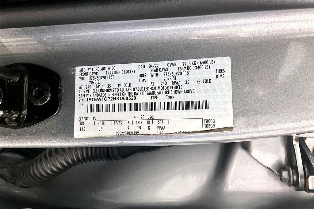 2022 Ford F-150 XL