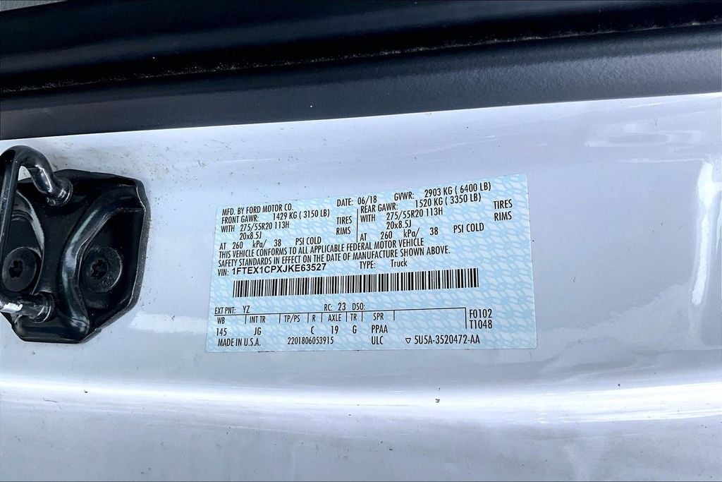 2018 Ford F-150 XL