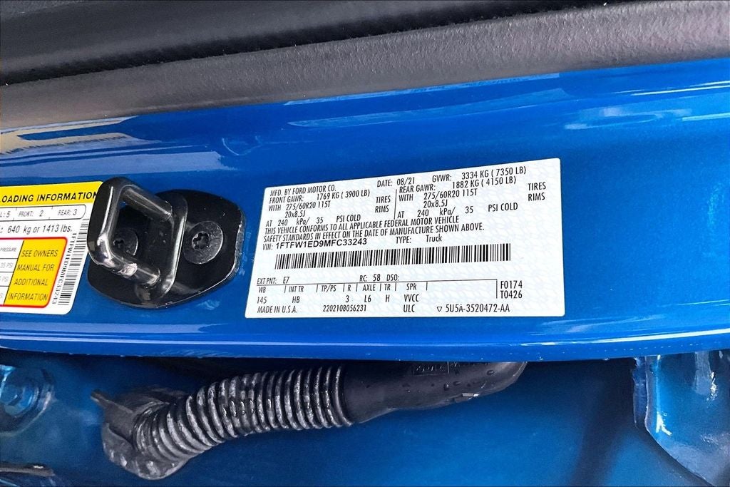 2021 Ford F-150 Lariat