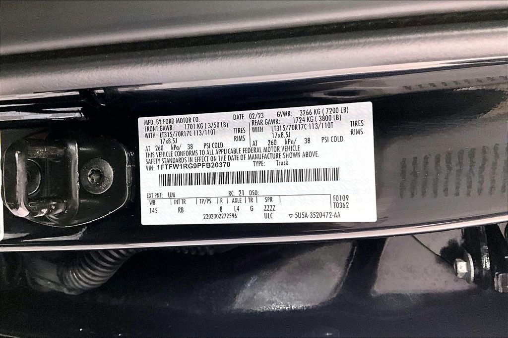 2023 Ford F-150 Raptor