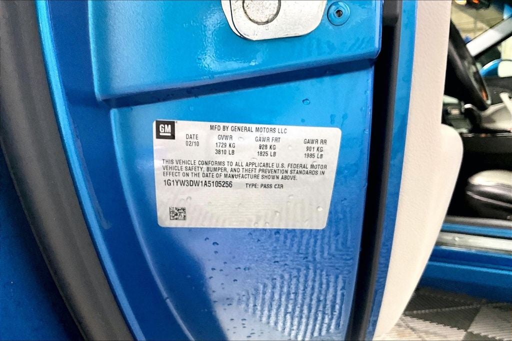 2010 Chevrolet Corvette Grand Sport 3LT