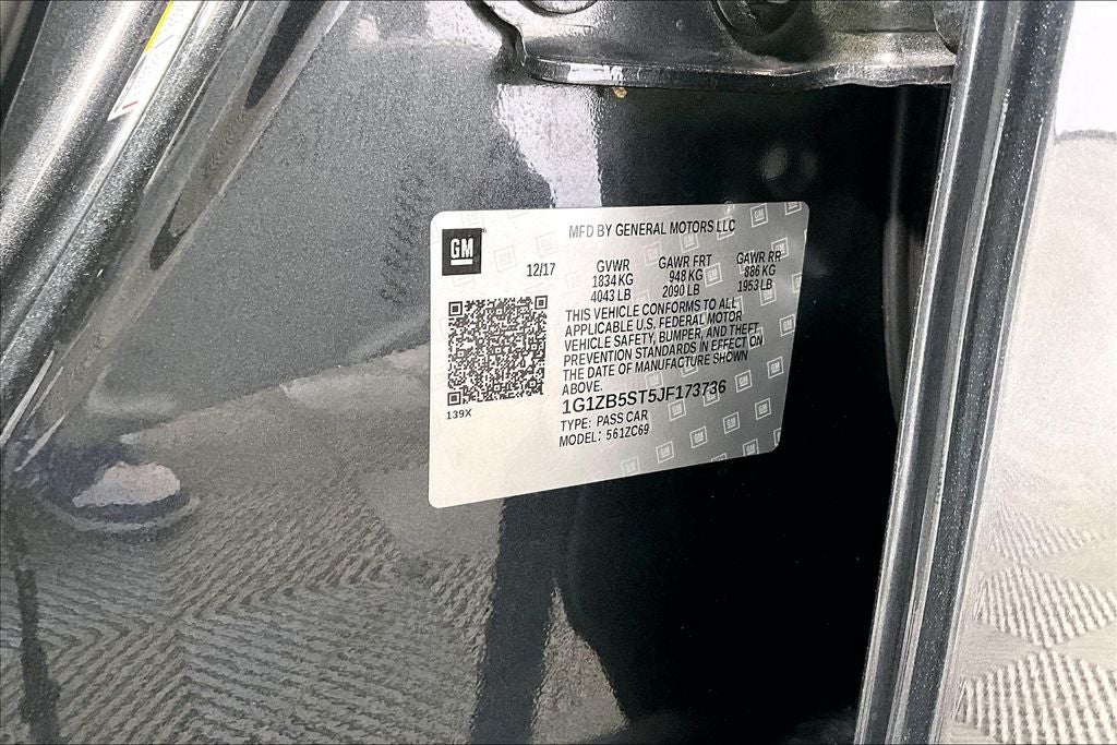 2018 Chevrolet Malibu LS 1LS