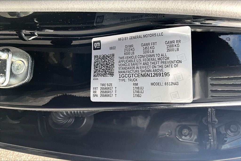 2022 Chevrolet Colorado LT