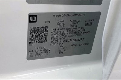 2021 Chevrolet Silverado 1500 LTZ