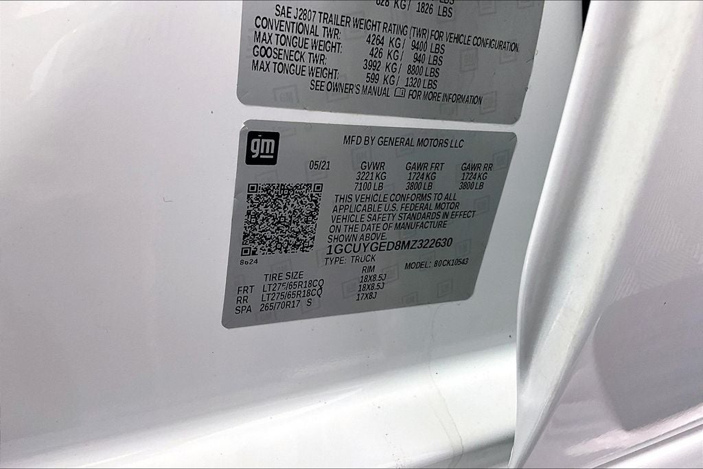 2021 Chevrolet Silverado 1500 LTZ