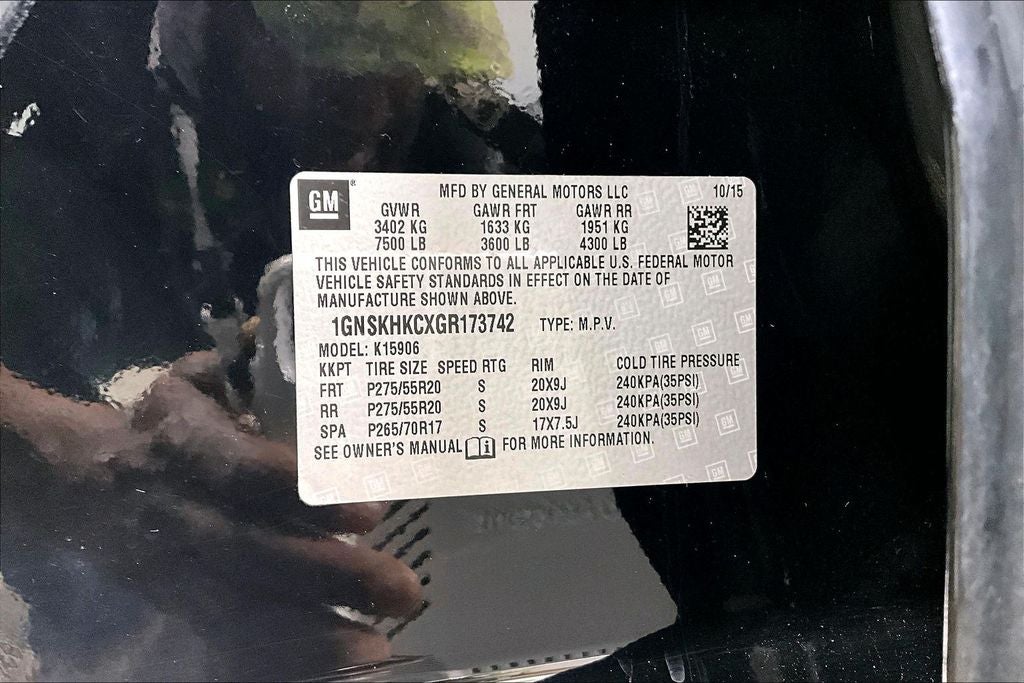 2016 Chevrolet Suburban LT