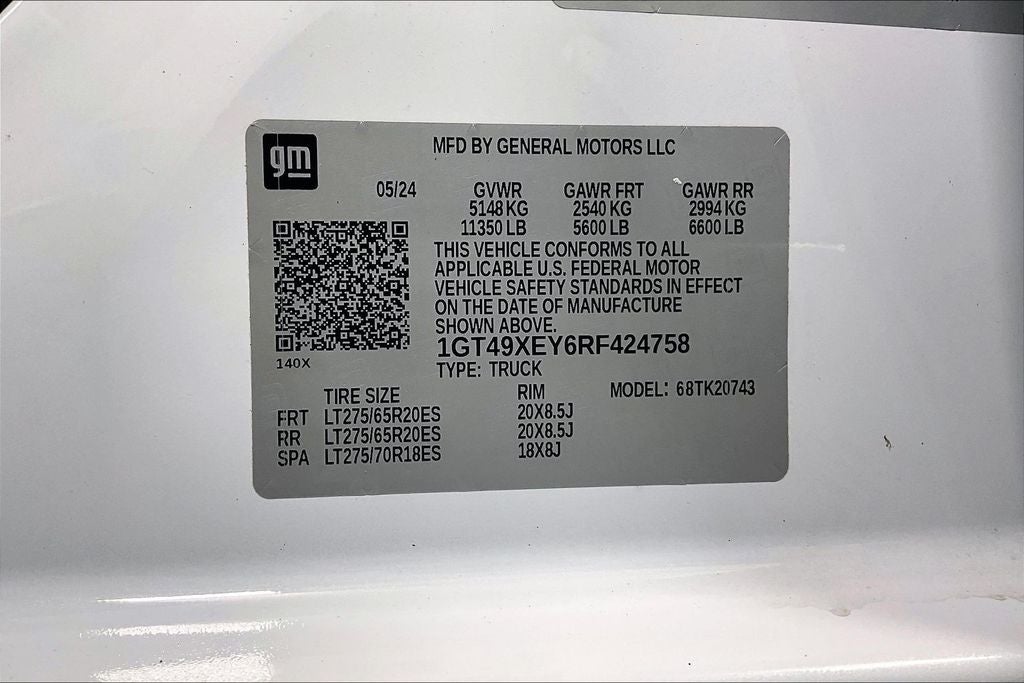 2024 GMC Sierra 2500HD Denali Ultimate