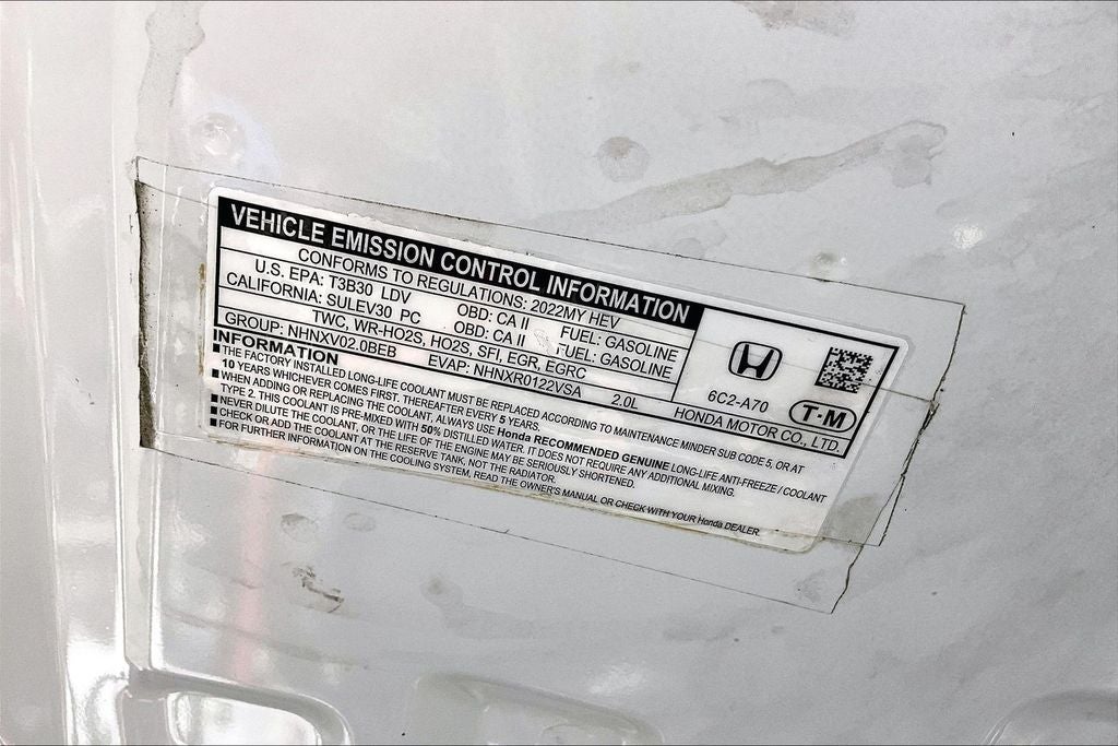 2022 Honda Accord Hybrid Touring