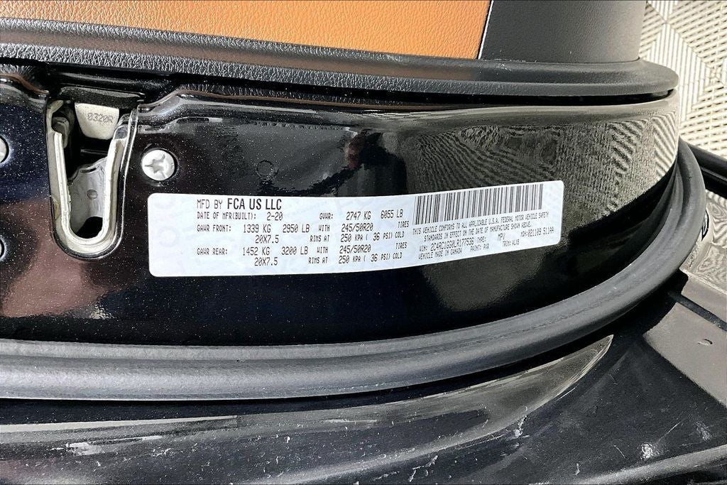 2020 Chrysler Pacifica Limited