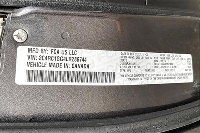 2020 Chrysler Pacifica Limited