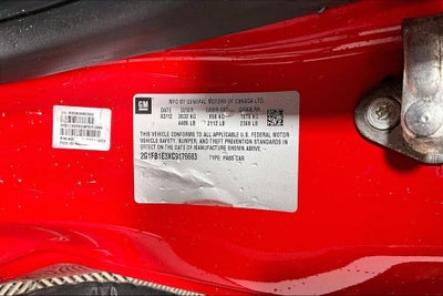 2012 Chevrolet Camaro 1LT