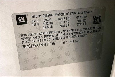 2017 Buick Regal Turbo